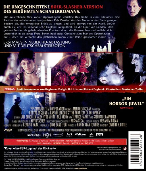 Produktbild: Phantom of the Opera (Blu-ray)