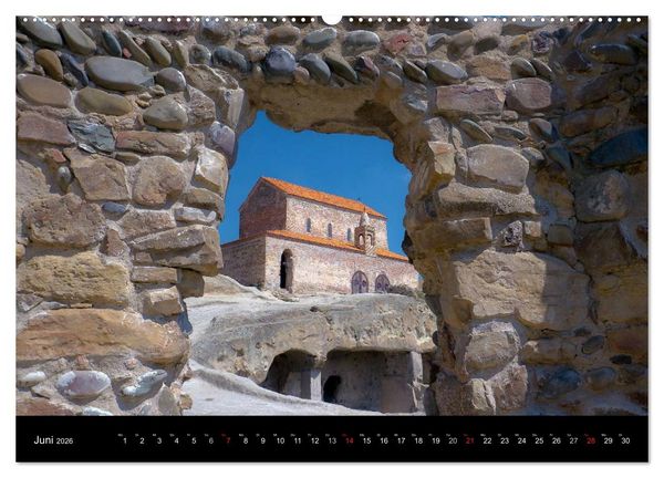 Produktbild: Impressionen aus Georgien (Wandkalender 2026 DIN A2 quer), CALVENDO Monatskalender
