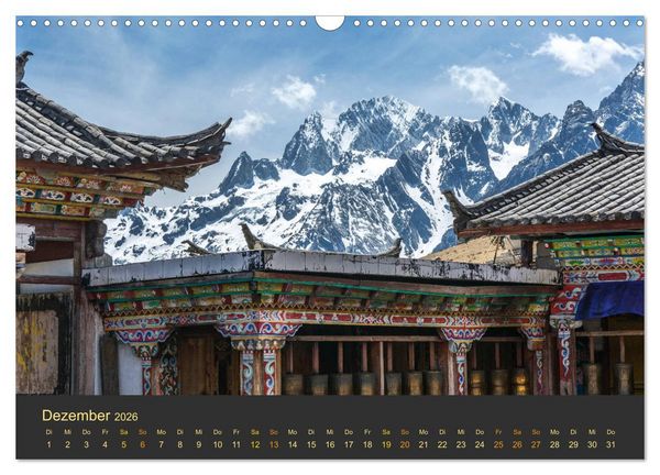 Produktbild: Yunnan - Magische Orte (Wandkalender 2026 DIN A3 quer), CALVENDO Monatskalender