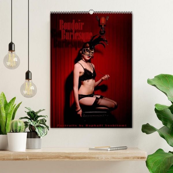 Produktbild: Boudoir Burlesque (Wandkalender 2026 DIN A2 hoch), CALVENDO Monatskalender