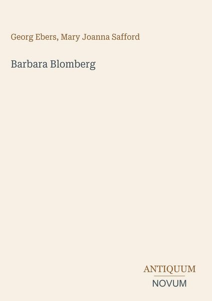 Produktbild: Barbara Blomberg