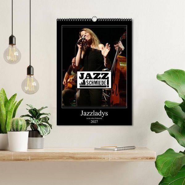 Produktbild: Jazzladys in der alten Schmiede (Wandkalender 2027 DIN A3 hoch), CALVENDO Monatskalender