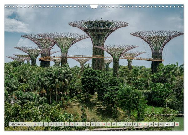 Produktbild: Singapur entdecken (Wandkalender 2026 DIN A3 quer), CALVENDO Monatskalender