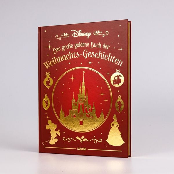 Produktbild: Disney: Das gro&szlig;e goldene Buch der Weihnachts-Geschichten