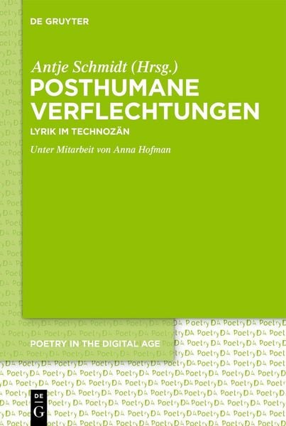 Produktbild: Posthumane Verflechtungen