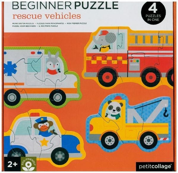 Rescue Vehicles Beginner Puzzle