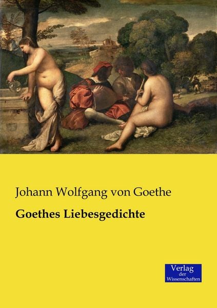 Produktbild: Goethes Liebesgedichte