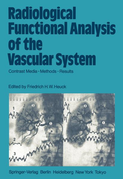 Produktbild: Radiological Functional Analysis of the Vascular System