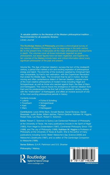 Produktbild: The Age of German Idealism
