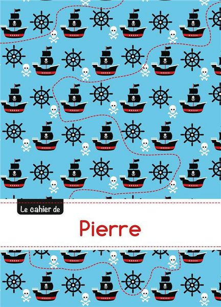 Produktbild: Cahier pierre blanc,96p,a5 pirates