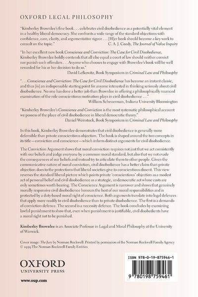 Produktbild: Conscience and Conviction