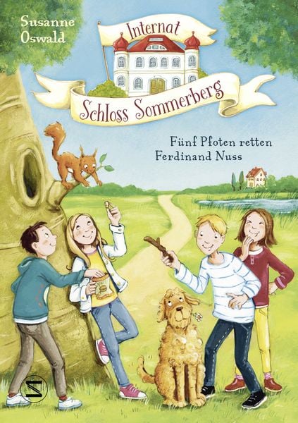 Produktbild: Internat Schloss Sommerberg - Fünf Pfoten retten Ferdinand Nuss