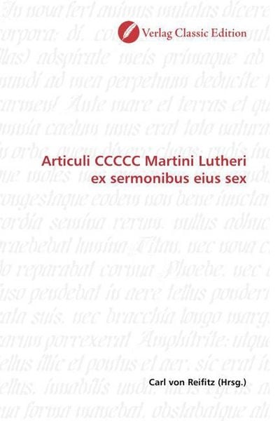 Produktbild: Articuli CCCCC Martini Lutheri ex sermonibus eius sex
