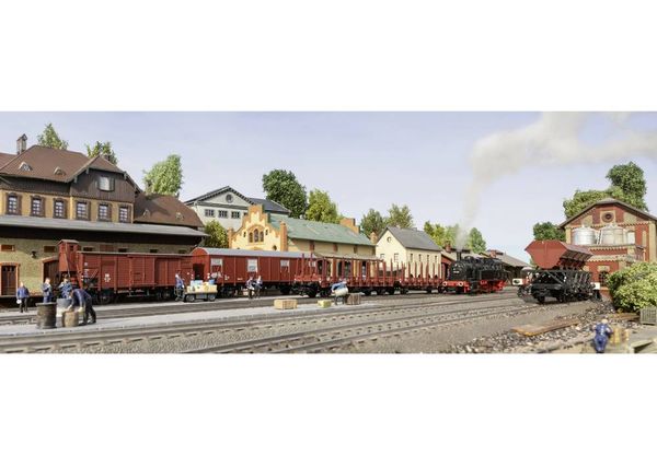 Produktbild: M&auml;rklin 48820 Gedeckter G&uuml;terwagen AC