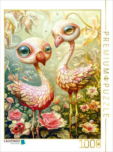 Produktbild: CALVENDO Puzzle Humorvolle niedliche Tierfiguren | 1000 Teile Lege-Gr&ouml;&szlig;e 64x48cm Foto-Puzzle f&uuml;r gl&uuml;ckliche Stunden