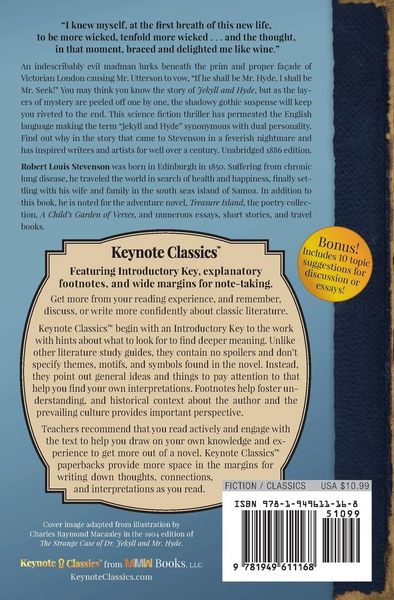 Produktbild: The Strange Case of Dr. Jekyll and Mr. Hyde (Annotated Keynote Classics)