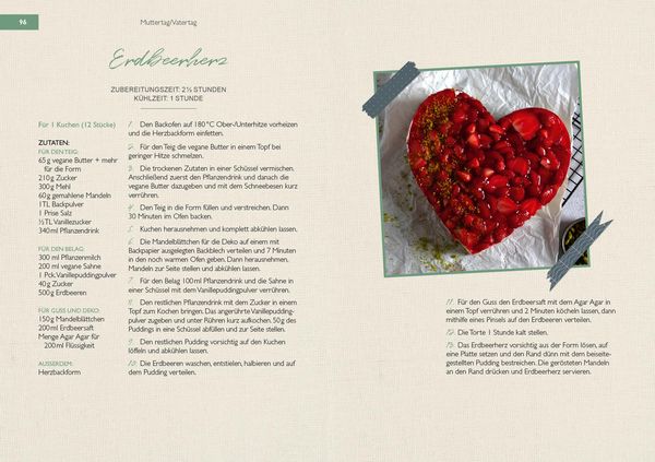 Das vegane Backbuch für Festtage