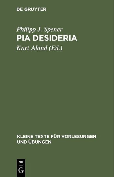 Produktbild: Pia Desideria