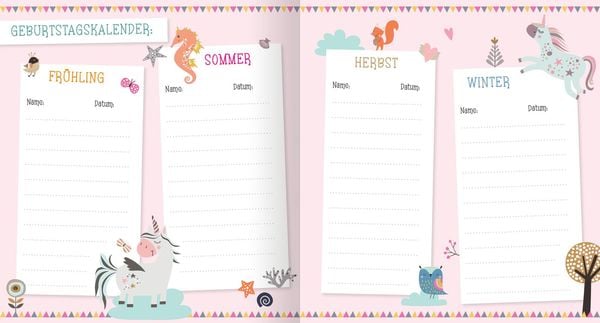 Produktbild: Alle meine Freunde &ndash; Einhorn &brvbar; Mit &uuml;ber 300 Stickern