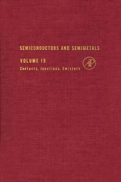 Produktbild: Semiconductors and Semimetals
