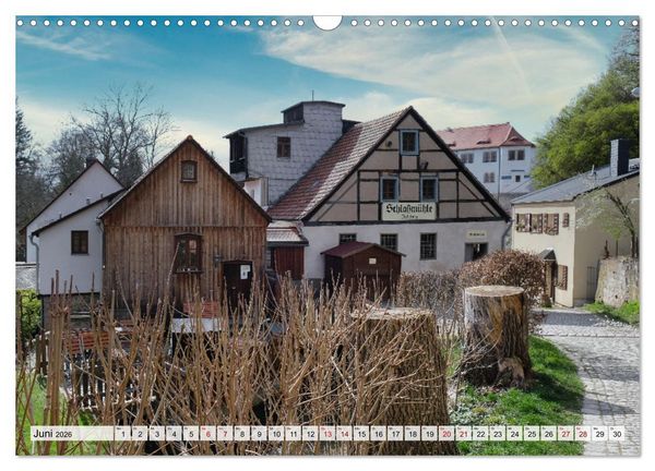 Produktbild: Radeberg und die Schl&ouml;sser im R&ouml;dertal (Wandkalender 2026 DIN A3 quer), CALVENDO Monatskalender