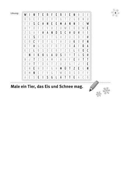 Produktbild: Mein dicker Winter-R&auml;tselblock