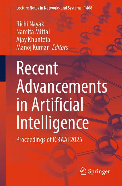 Produktbild: Recent Advancements in Artificial Intelligence
