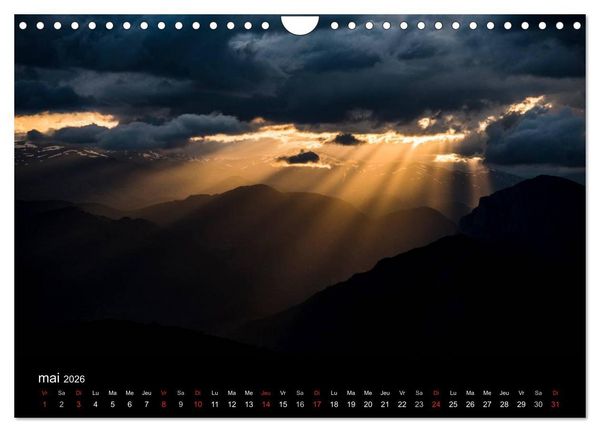 Produktbild: Ambiances Ari&egrave;ge Pyr&eacute;n&eacute;es (Calendrier mural 2026 DIN A4 vertical), CALVENDO calendrier mensuel