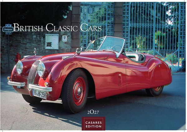 Produktbild: British Classic Cars Kalender 2027 &ndash; Wandkalender | Fotokalender Englische Oldtimer 35x50cm Gro&szlig;format - Eleganz der Britischen Oldtimer
