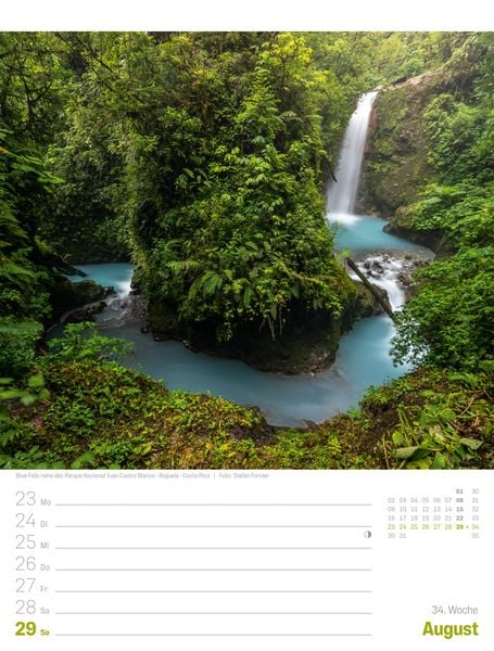 Produktbild: Planet Erde Wochenplaner Kalender 2027 | Landschaften der Welt