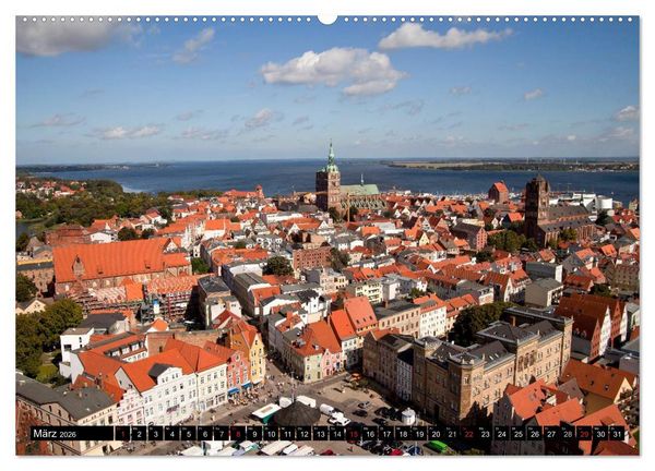 Produktbild: Hansestadt Stralsund (Wandkalender 2026 DIN A2 quer), CALVENDO Monatskalender