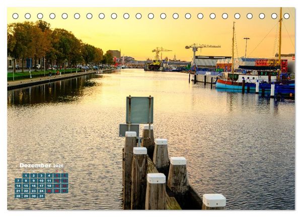 Produktbild: Der Nordholland-Kanal (Tischkalender 2026 DIN A5 quer), CALVENDO Monatskalender