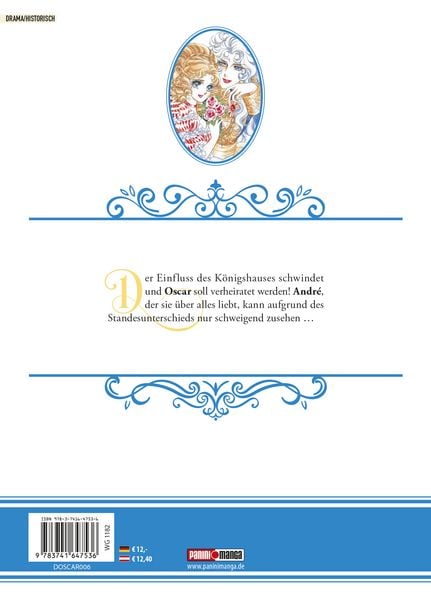 Produktbild: Lady Oscar: Die Rose von Versailles 06