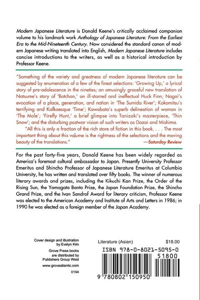 Produktbild: Modern Japanese Literature