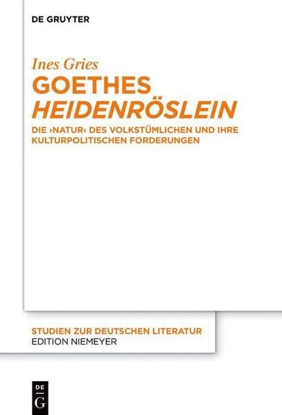 Produktbild: Goethes &iquest;Heidenr&ouml;slein&iquest;