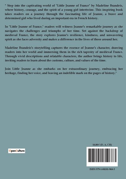 Produktbild: Little Jeanne of France