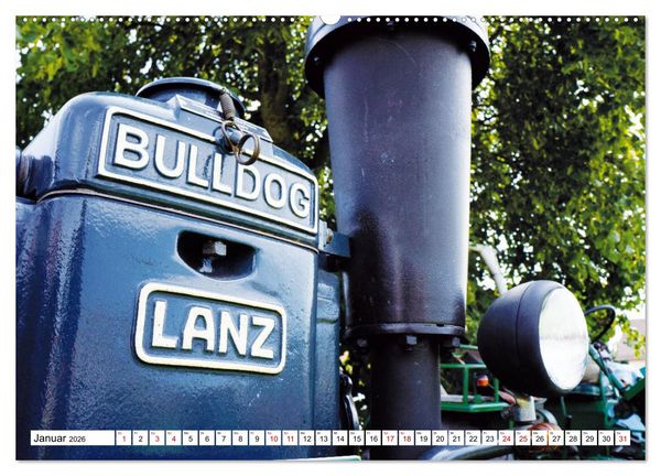 Produktbild: Traktoren und Schlepper (hochwertiger Premium Wandkalender 2026 DIN A2 quer), Kunstdruck in Hochglanz