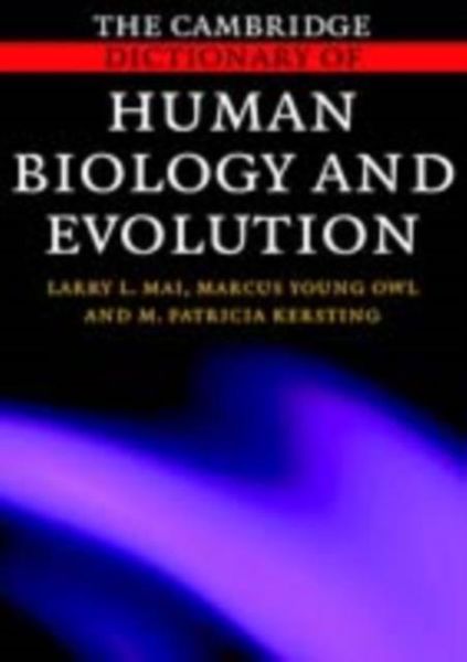 Produktbild: Cambridge Dictionary of Human Biology and Evolution