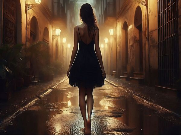 Produktbild: CALVENDO Puzzle Ein warmer Regen | 1000 Teile Lege-Gr&ouml;&szlig;e 64x48cm Foto-Puzzle f&uuml;r gl&uuml;ckliche Stunden