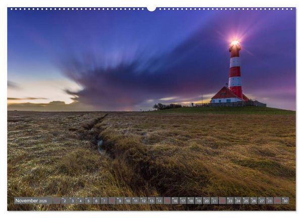 Produktbild: Wegweiser der Meere (Wandkalender 2026 DIN A2 quer), CALVENDO Monatskalender