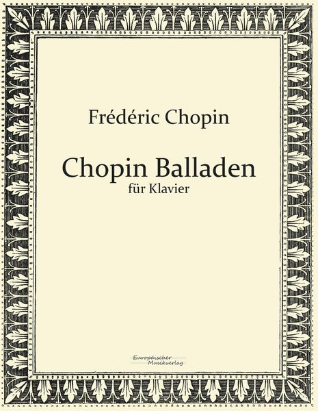 Produktbild: Chopin Balladen