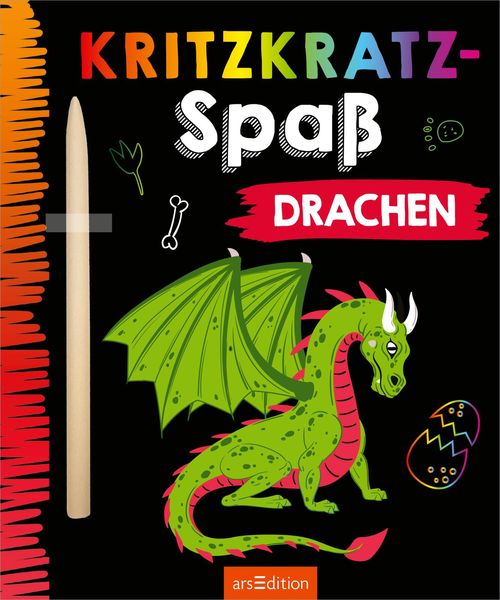 Produktbild: Kritzkratz-Spa&szlig; Drachen