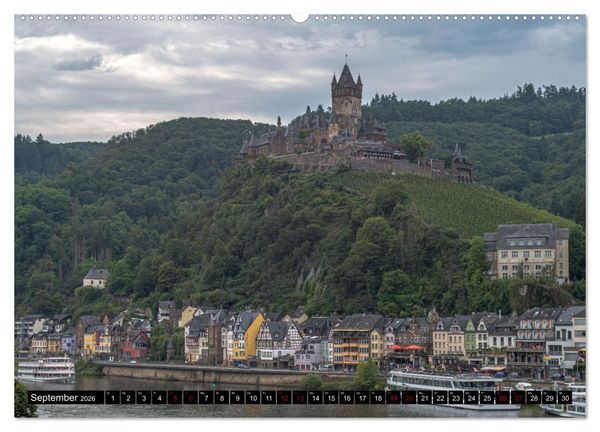 Produktbild: Die Mosel zwischen Bremm und Koblenz (hochwertiger Premium Wandkalender 2026 DIN A2 quer), Kunstdruck in Hochglanz