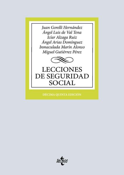 Produktbild: Lecciones de Seguridad Social