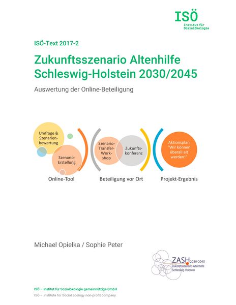 Produktbild: Zukunftsszenario Altenhilfe Schleswig-Holstein 2030/2045