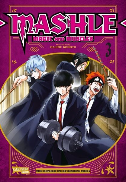 Mashle: Magic and Muscles 3, Taschenbuch von Hajime Komoto, Carlsen, 9783551024763