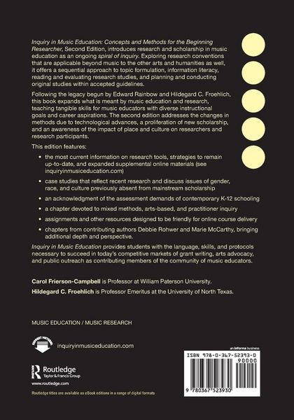 Produktbild: Inquiry in Music Education