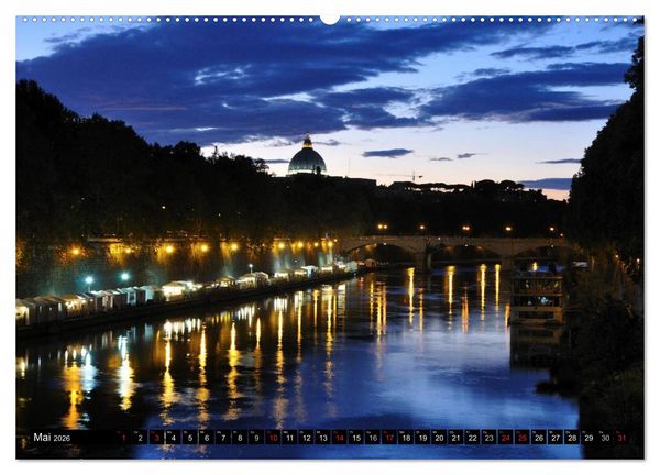 Produktbild: Spaziergang durch Rom (hochwertiger Premium Wandkalender 2026 DIN A2 quer), Kunstdruck in Hochglanz