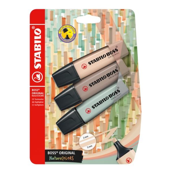 Produktbild: STABILO Textmarker BOSS ORIGINAL NatureCOL.