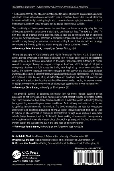 Produktbild: Human-Automation Interaction Design